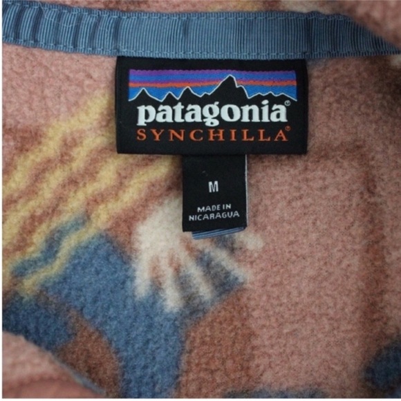 Patagonia Synchilla Snap-T Fleece Pullover Canyon
Block Big Sisu Brown Medium - Picture 9 of 15